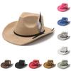 Style Felt Hat With Embroidered Tapestry And Wide Brim For Men And Women