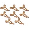Bow Transparent Hair Clip Women's Jelly Color Shark Clip Dazzling Fashion Hair Accessories