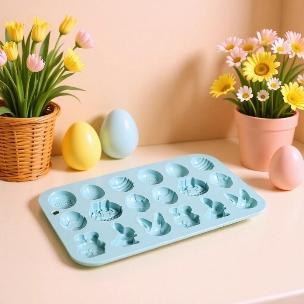 Multifunctional Easter Silicone Mold Non-stick Baking Mould Chocolate Cookie Mold  Kitchen