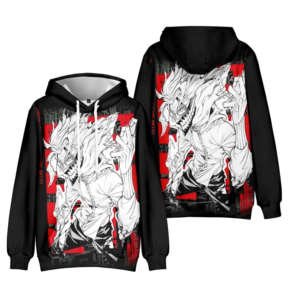 DAN DA DAN Anime Hoodie Tie Dye Hoodie Streetwear Hooded Sweatshirt Men Women Cosplay Sports