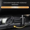 Rotating Magnetic Car Phone Holder Rack for Back Seat Universal Headrest Mount Zinc Alloy Construction Easy Installation