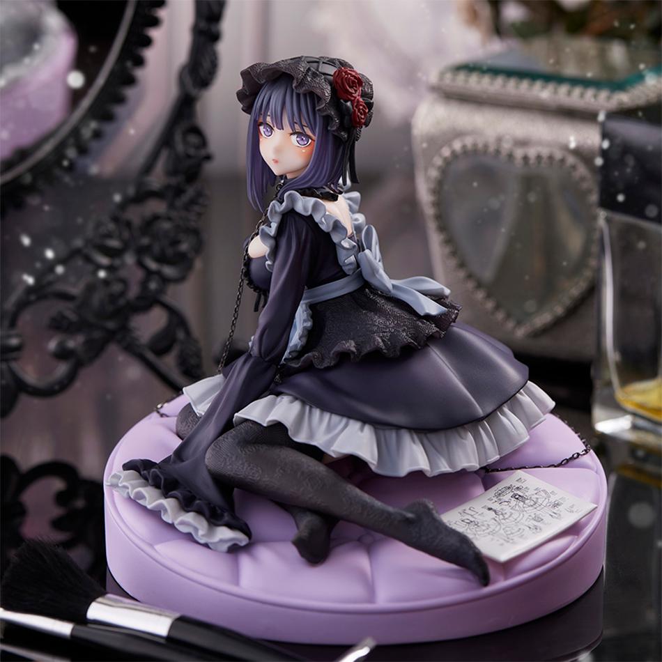 My Dress-Up Darling Anime Figure Black Maid Outfit Kitagawa Marin Action Figure Desk Figurine Collection Model Toy Gift