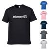 Premium Cotton Blend Element Printing Tees For Men And Women With Short Sleeves