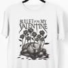 Remake Bullet for my valentine 2009 maglietta nuova di zecca bianca rock TE7021 T-Shirt Unisex