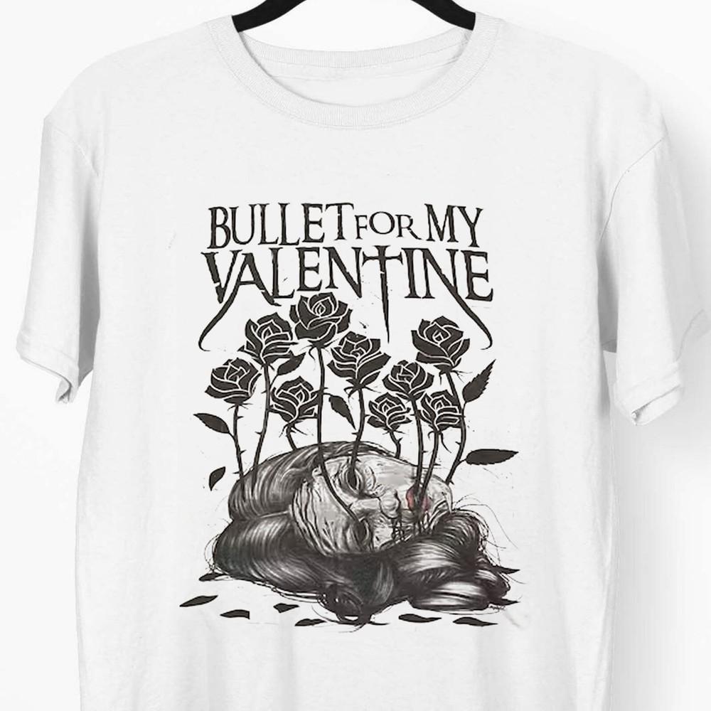 

Remake Bullet for my valentine 2009 tee brand new white shirt rock TE7021 Unisex T-Shirt XXL
