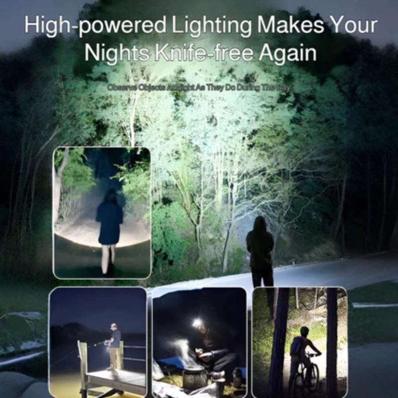 Keychain Flashlights EDC Mini Flashlights COB Keychain Work Light Flashlights 7 Light Modes