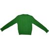Polo Ralph Lauren SS25 Solid Color Cable Knit Crew Neck Long Sleeve Cardigan Women cardigans 211839418-028