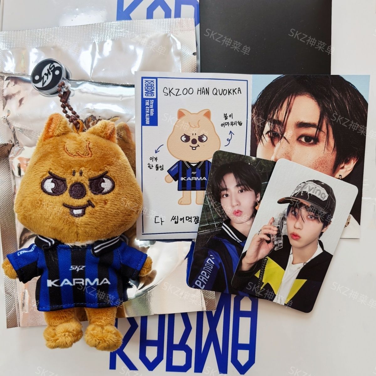 Stray kids KARMA versione SKZOO regalo Kpop SKZ HyunJin BongChan Lee know Changbin han