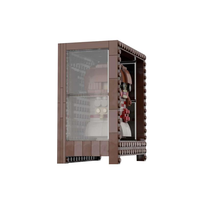 MOC Horror Annabelle Modellbausteine Filmfigur Actionfiguren Zusammengebaute Steinspielzeuge Kreatives Geschenk für Kinder