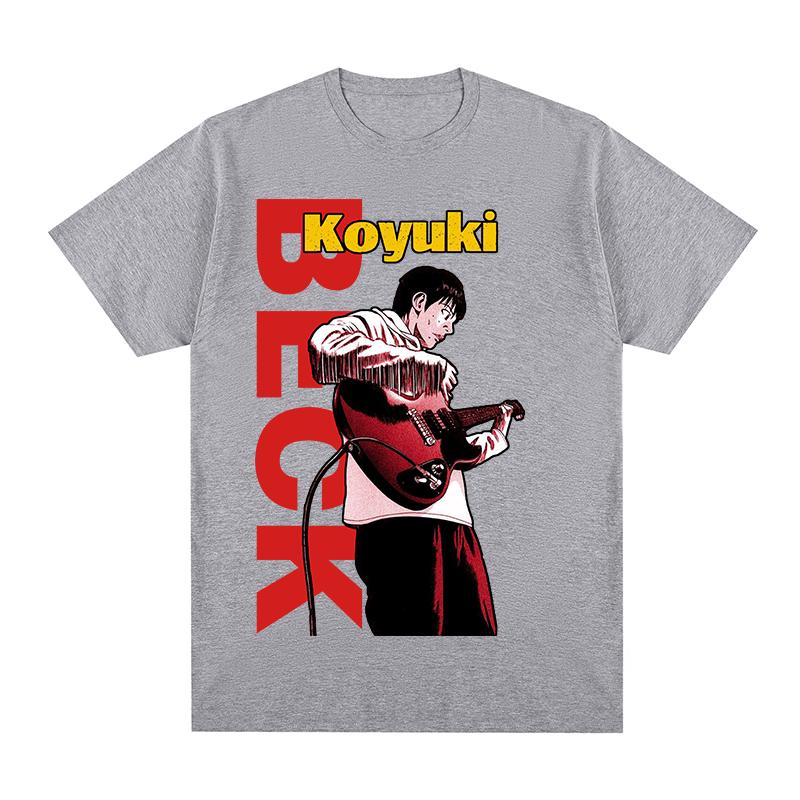 Beck KOYUKI t-shirt Anime Aesthetic Art Cotton Men T shirt New TEE TSHIRT Womens tops