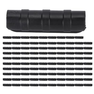 100pcs Greenhouse Frame Pipe Clip Clamp Garden Film Sunshade Net Fixing Clamp Connector