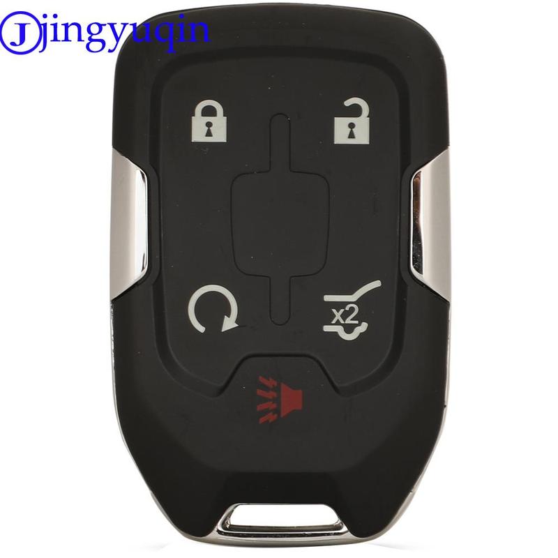 jingyuqin New Remote Car Key Shell Cover Case For Chevrolet Tahoe Silverado Suburban GMC Sierra Acadia Terrain Yukon