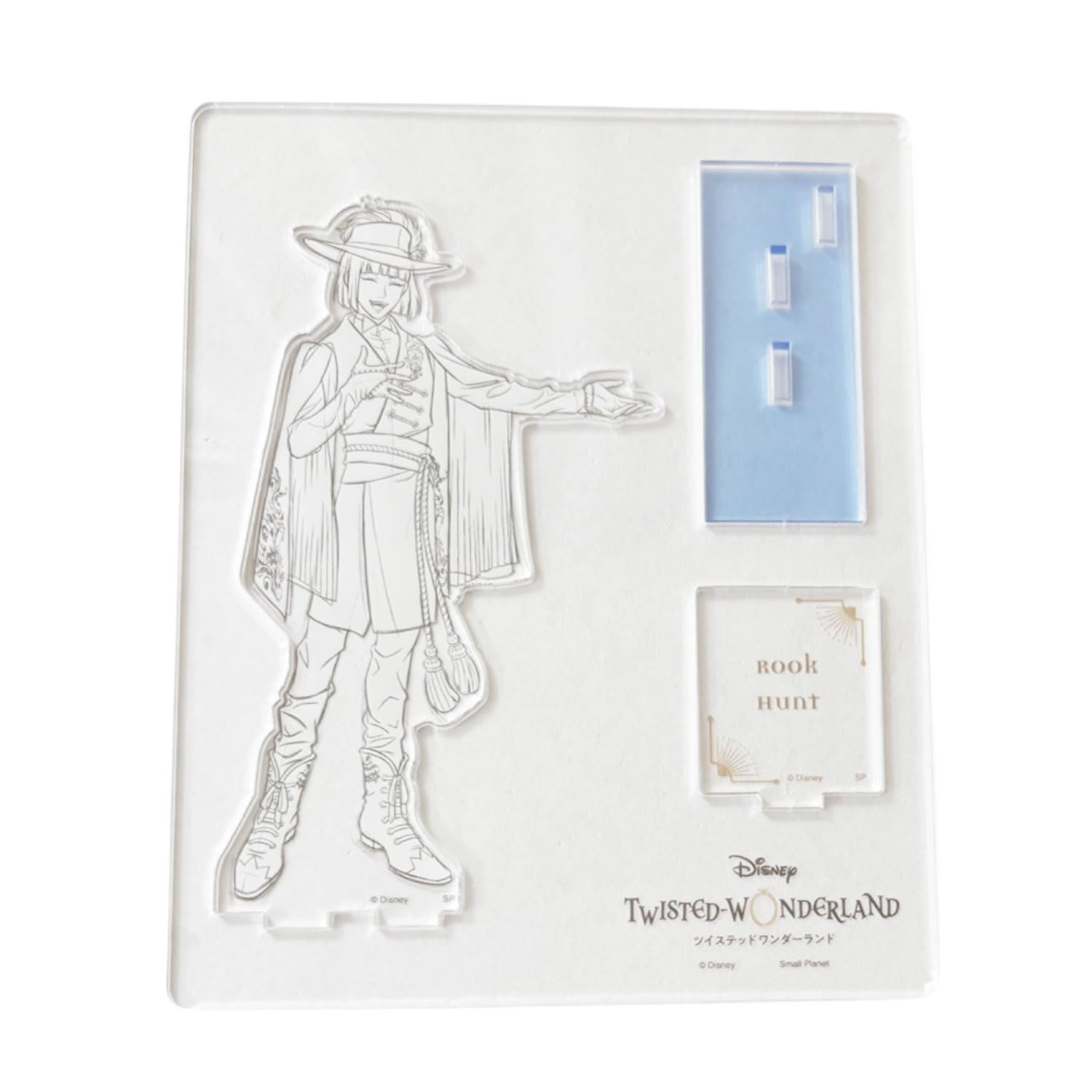 

Small Planet Disney Twisted Wonderland Smile Acrylic Stand Luke Sketch-Style
