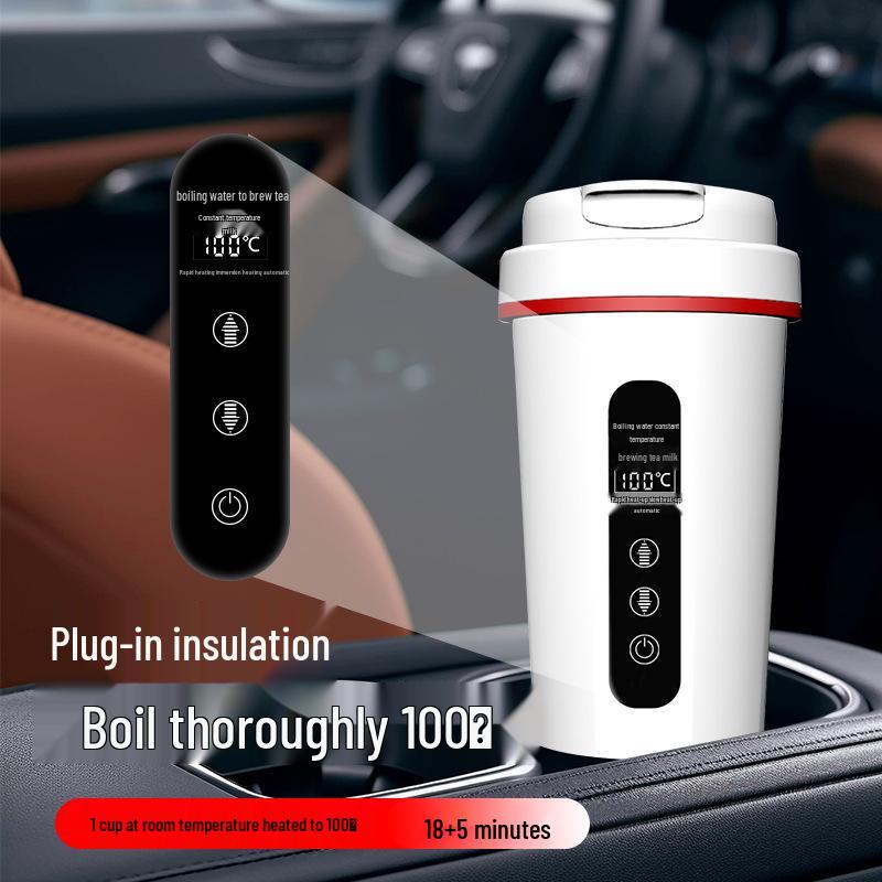 Universeller Reise-Autokocher aus Edelstahl 12V/24V