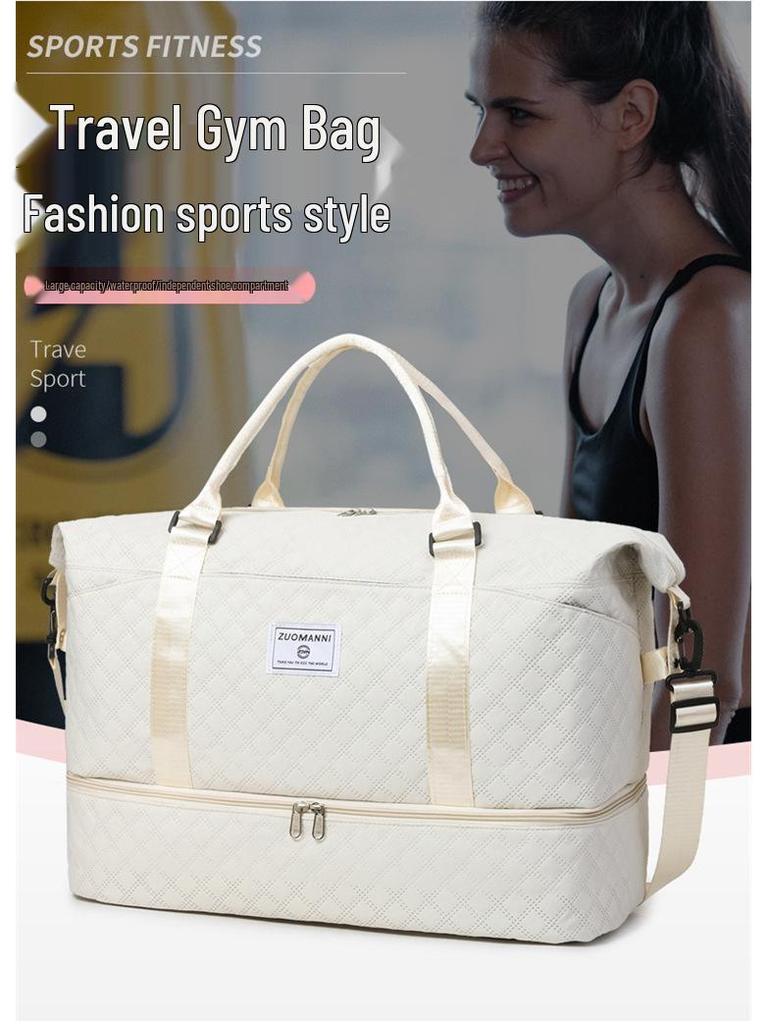 Large Capacity Travel Bag for Business, Maternity, and Fitness – Mother-Child Carry-On Luggage with Yoga Storage