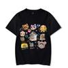 Kittens Avatar Blouse Women's T-shirt Female Y2k Clothes Girls Kawaii Tops House Pet Print Streetwear Cute Cat Graphic Clothing