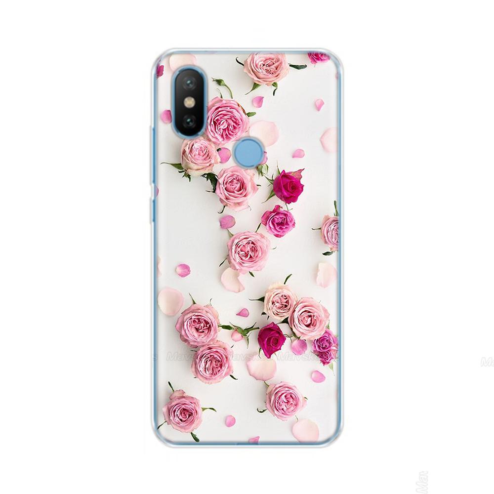 For Xiaomi Mi A2 Case Cover for Xiaomi Mi A2 Lite Transparent TPU Silicone Phone Case on Xiomi MiA2 MiA Mi A 2 lite Fundas Coque