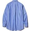 UNIQLO Jil Sander Collaboration Striped Button-Up Long Sleeve Shirt Men shirts Blue 478673-63