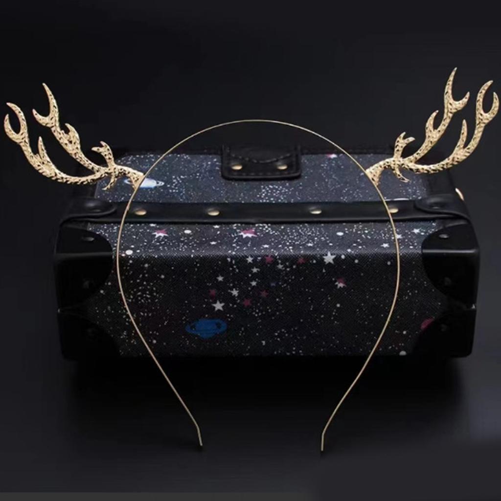 Stylish Christmas Headwear For Teens Girls Metal Hair Ornament Comfortable Wear Party Celebration