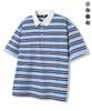 TRILLION Rugby Cotton Collared Oversized Short Sleeve T-Shirt_4Color