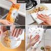1 Roll, Kitchen Disposable Lazy Rag Thickened Washable Printing Wet and Dry Cleaning Dishwashing Non-oil Scouring Cloth