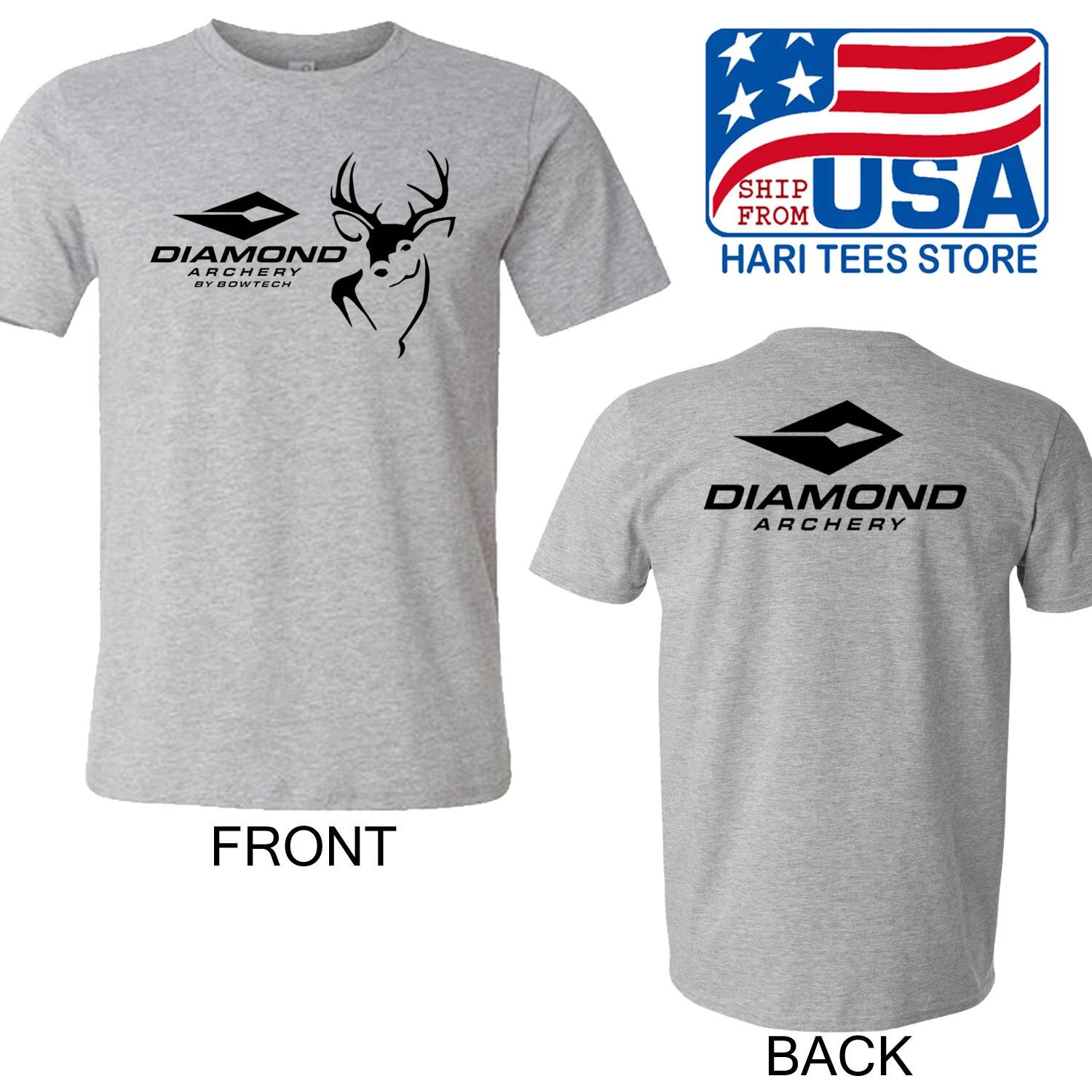 Diamond Archery Men s Grey Size S to 5XL 3XL