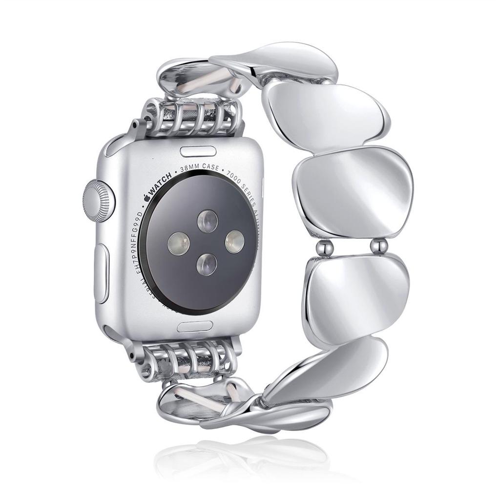 Sequin Metal Stretch Chain for Apple iWatch Strap, Cross-Border Best Seller