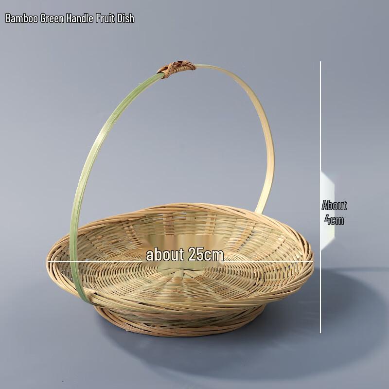 

Handwoven Bamboo Fruit & Vegetable Baskets (Set of 3)
