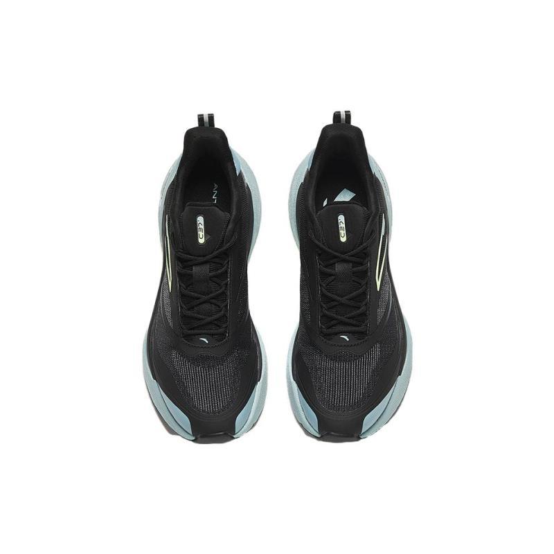 Anta C37 Series Cushioning Wear-Resistant Low-Top Running Shoes Men's Black Blue Sneakers 912345538-1