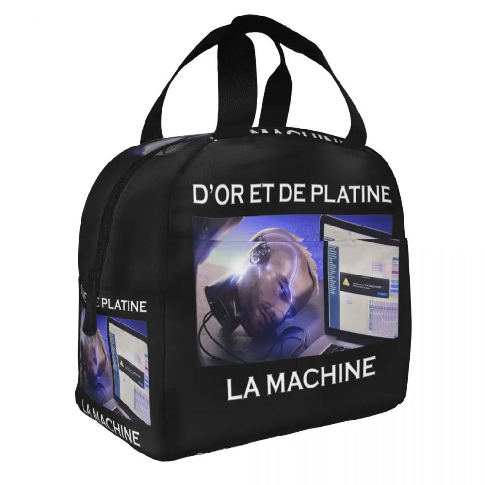 Custom Rapper Music Jul Insulated Lunch Tote Bag for Women Portable Thermal Cooler Food Lunch Box Work School Travel