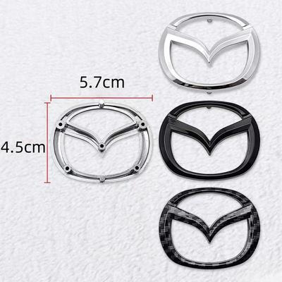 1 db 3D ABS a 5-höz 57x45mm Autó Kormánykerék borítások embléma Matrica kormánykerék Jelvény Matrica styling auto Tartozékok