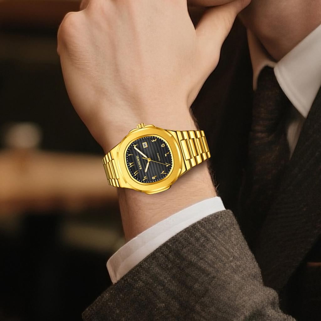 New Luxury Men Quartz Watches 30M Waterproof Automatic Date Watch Man Stainless Steel Sport Chronograph Watch for Men Clock