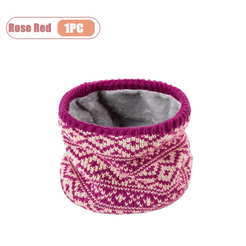 1/3/5/6PCS Fleece Neck Warmer for Fall and Winter Outdoor Riding Cold Proof Windproof Neck Protector Christmas Gift