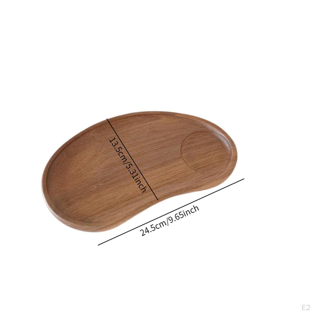 Handmade Wooden Serving Platter for Entertaining Guests