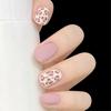 24Pcs Red Sweetheart White Checkerboard Press On Nails Removable Fake Nail Tips Art Acrylic Manicure
