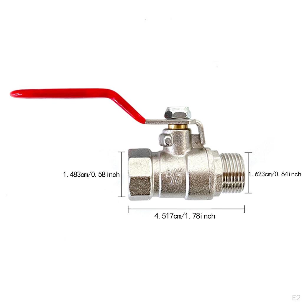 3/8" Ball Valve for Pipeline Management