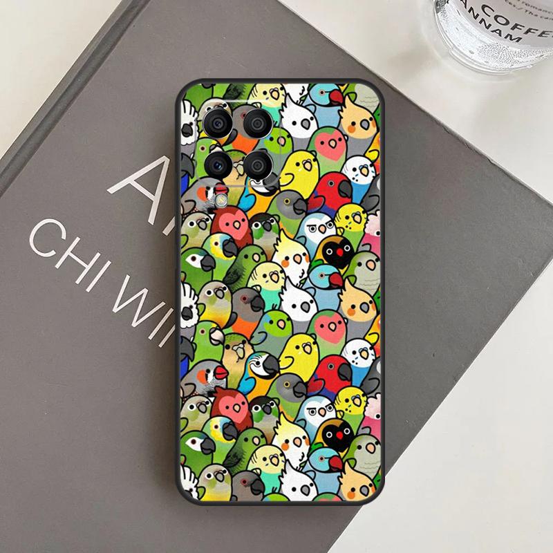 

Cartoon Cockatiel Collage Case For Samsung Galaxy M15 M35 M55 M56 M36 M16 M06 M31 M13 M33 M53 M12 M32 M52 M14 M34 M54 Samsung M56