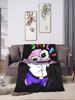 Smiling Friends Pim Blanket  Soft Warm Plush Throw for Sofa Bed Couch Chair Flannel Bedspread Cover for Kids Boys Girls