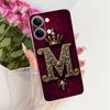 For Vivo Y05 Y11d 2026 Royal Crown Initial Letter Couple Phone Case For Vivo Y11D Y05 4G Soft Silicone TPU Covers Bumpers