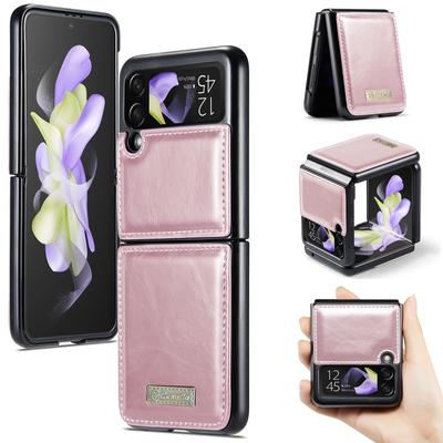 Präzise Ausschnitte Leder Klapptasche Hülle für Samsung Galaxy Z Flip4 Flip 4 Zflip4 Flip3 Flip 3 5g Handyzubehör Hüllen