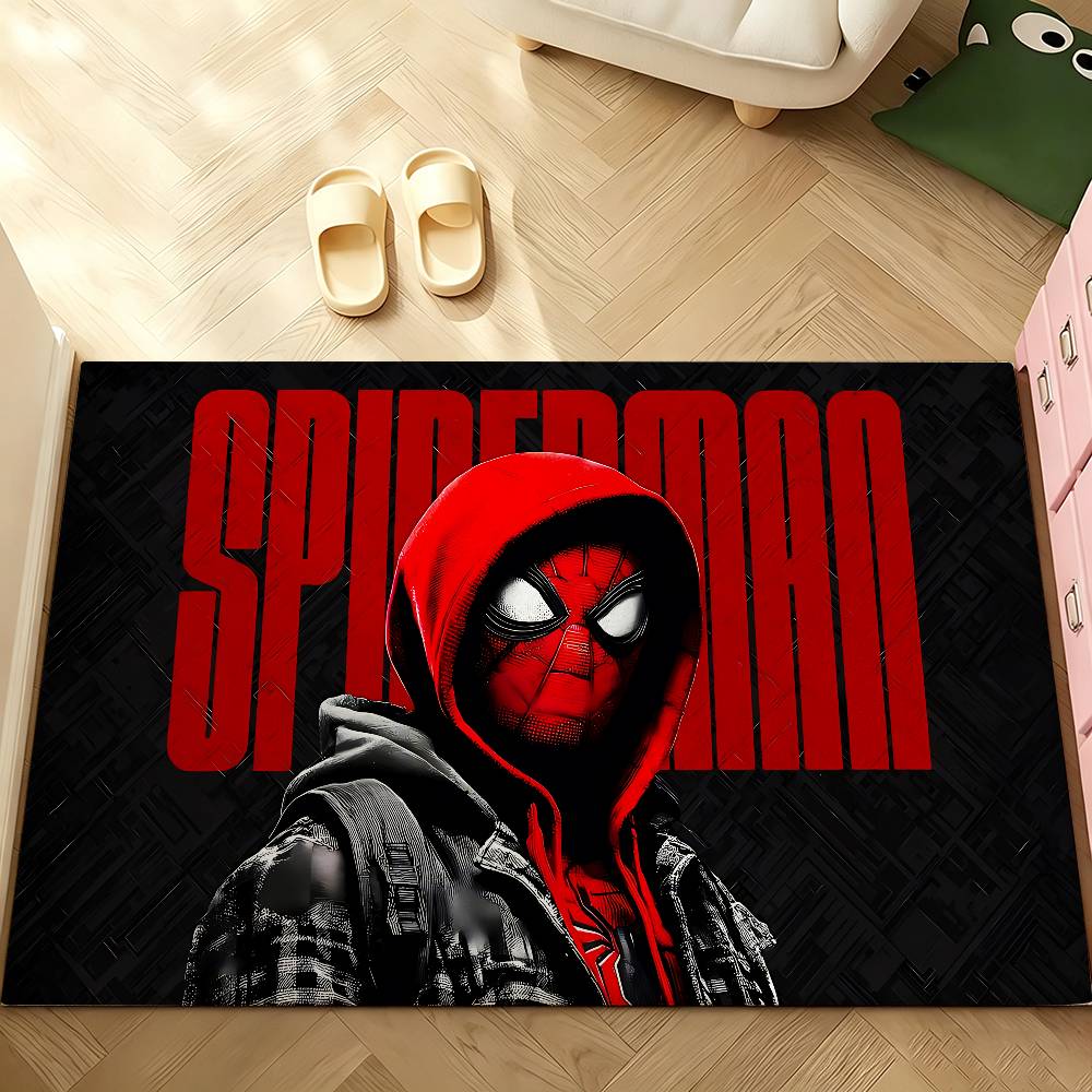 Classic S-Spider-Man-S Carpet Bathroom Anti-slip Mat Door Mat Home Decoration Mat Entrance Door Mat Scratch-resistant Door Mat