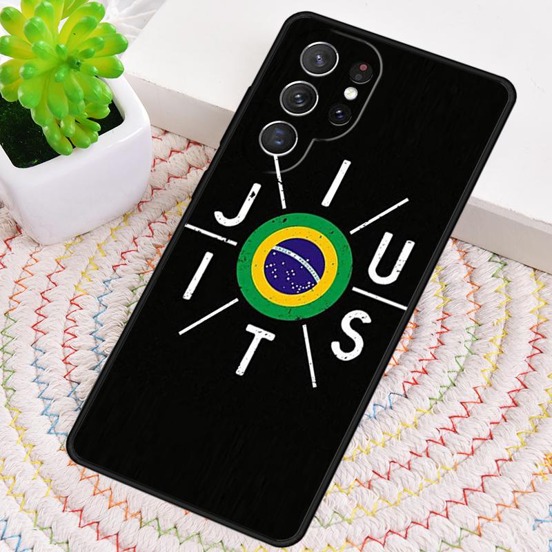 BJJ Brazilian Jiu Jitsu print Phone Case for Samsung Galaxy note 10 pro S26 Ultra S23 S24 FE S25 S21 S22 PLUS shockproof Cove