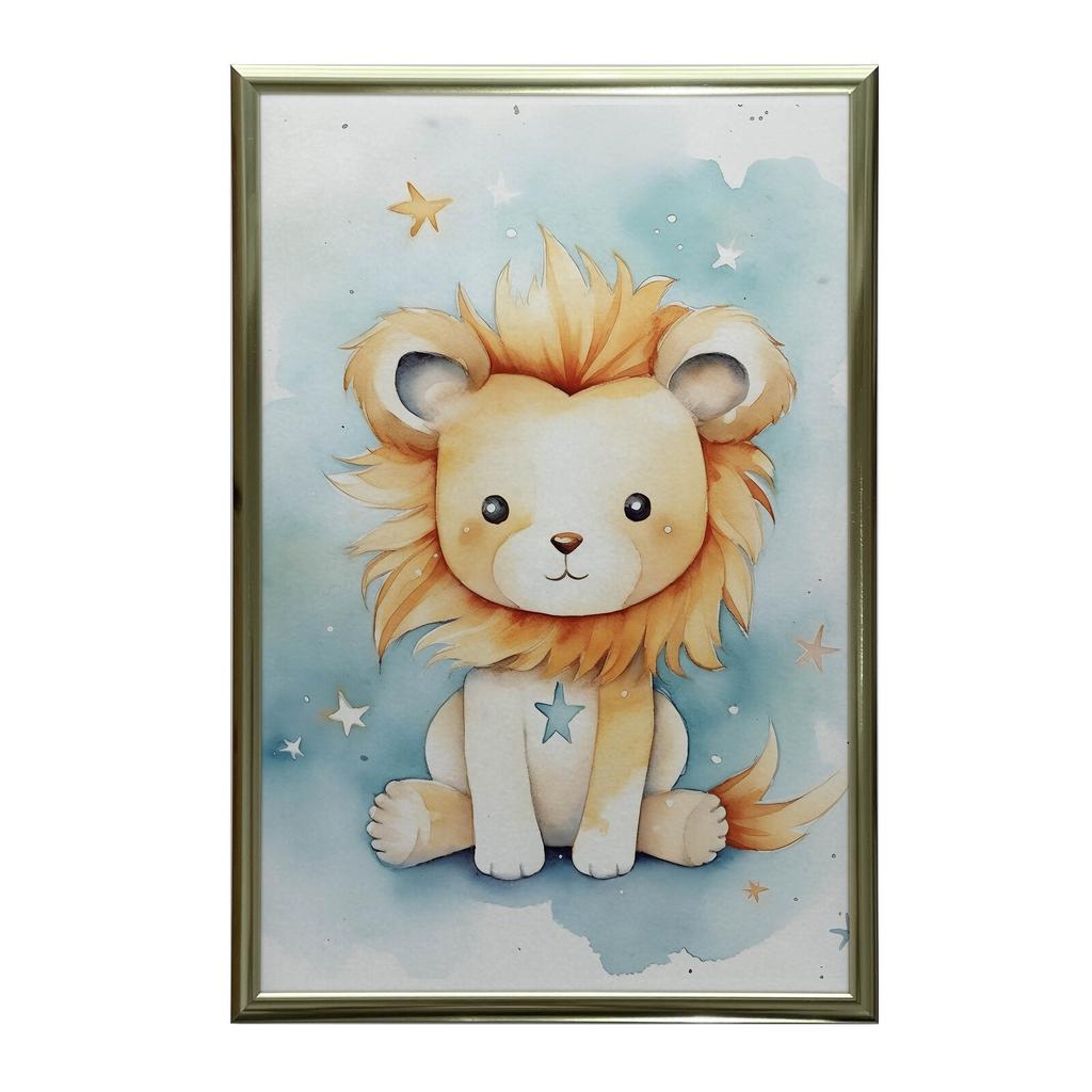 Lwi Blask Marzeń Lwi Blask Marzeń, 30X40 Cm, Bez Ramy, Płótno Premium Na Blejtramie