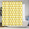 Handmade Shower Curtain Waterproof Flower Print Bathroom Decorative Tapes Sewing Accessories Home Decoration Supplies