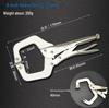 German Industrial High-Leverage Pliers & Heavy-Duty C-Clamp for Wood