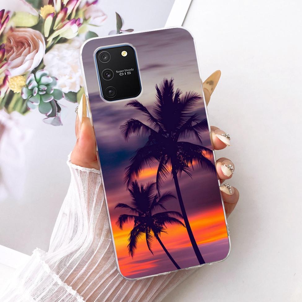 Clear For Samsung S10 Lite Case Cute Fashion Butterfly Funny Painted Casing For Samsung Galaxy S10 Lite SM-G770F SM-G770U1 Cover