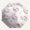 Hello Kitty,Floral Automatic Umbrella-Foldable, Durable 8-Bone Design, Compact and Stylish, Great for Camping, Halloween, Christmas, Mother'