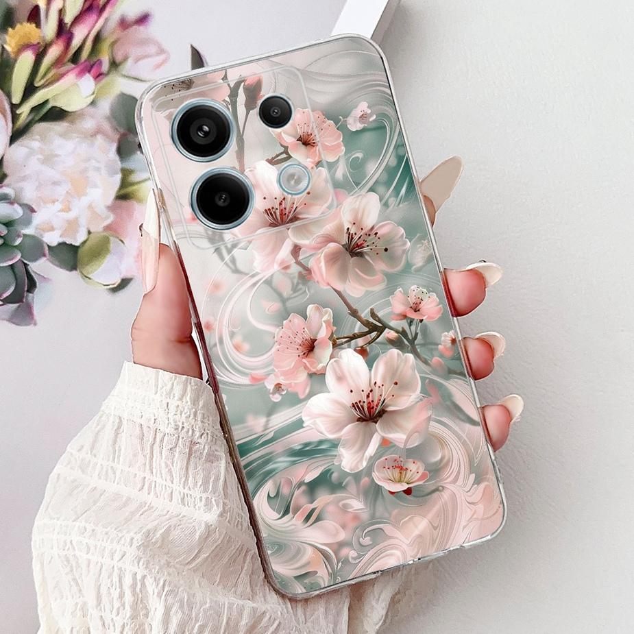 For Xiaomi Redmi Note 13 Pro 4G Case Luxury Popular Painted Cover Soft Slim Phone Case For Redmi Note 13 Pro Plus Note13 5G Bags