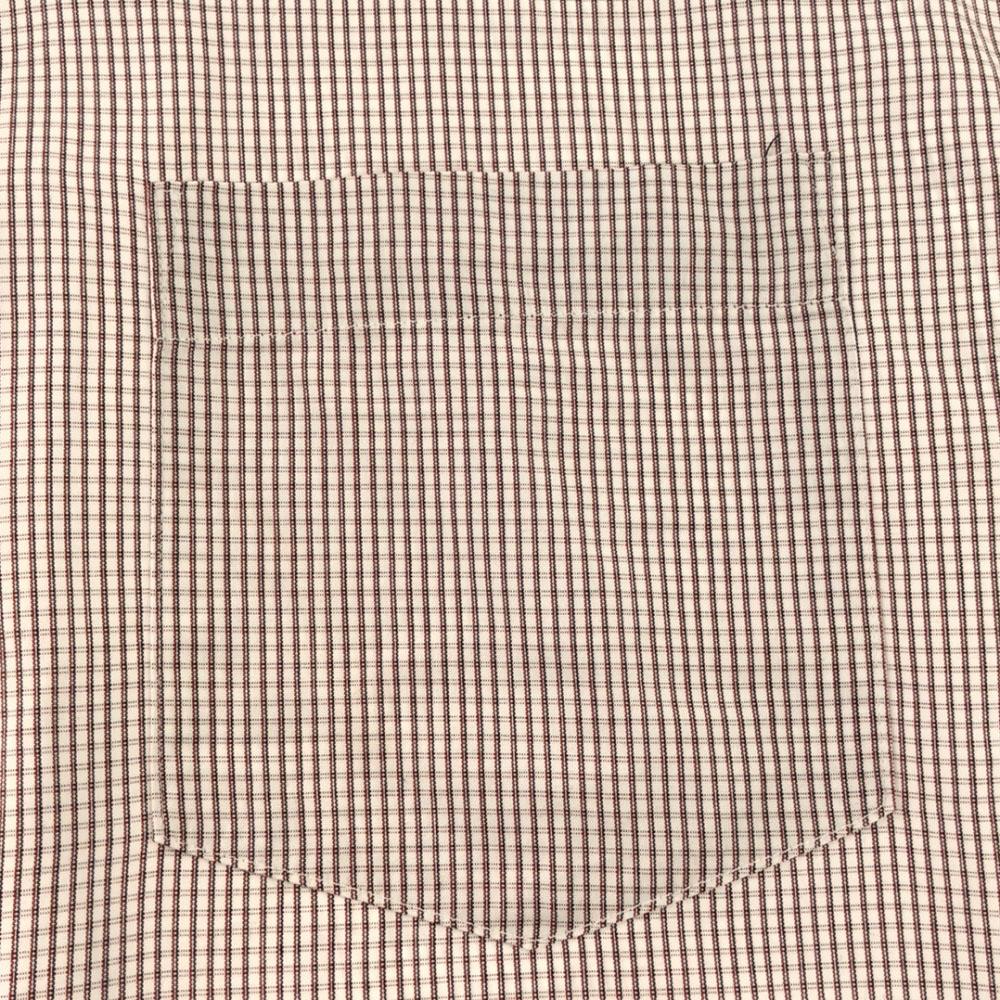 Burberrys made in Japan check Long sleeve Cotton shirt S White x Red Men's Used