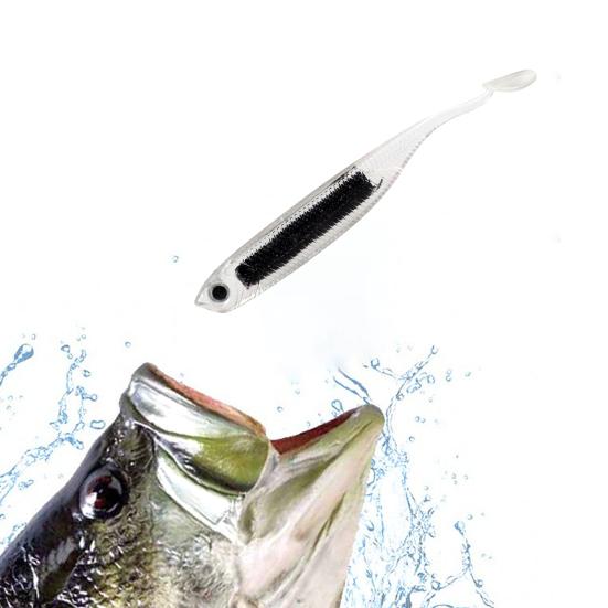 Měkká nástraha Swimbait Rybářská nástraha Lure 3D Oči Realistický Vzhled Jasná Barva Mini Velikost Přenosná Venkovní Rybaření Umělá Nástraha